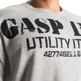 Gasp Iron Thermal Tee Grey Melange