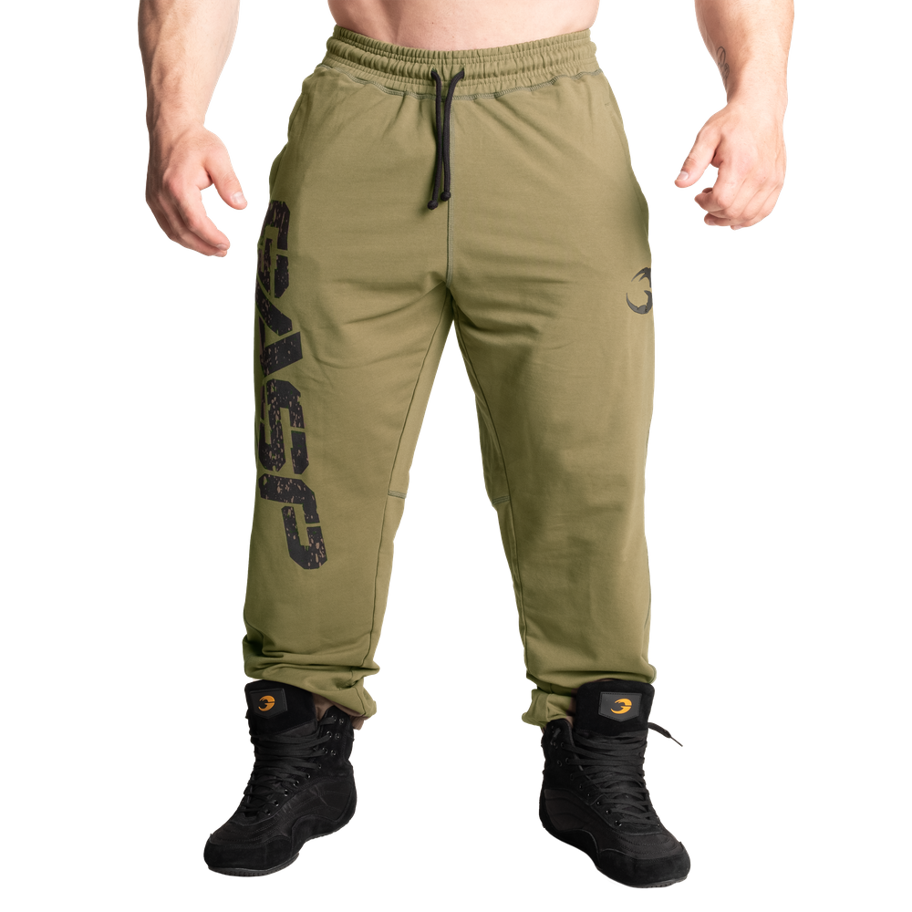 Pantalon de survêtement vintage Gasp vert délavé