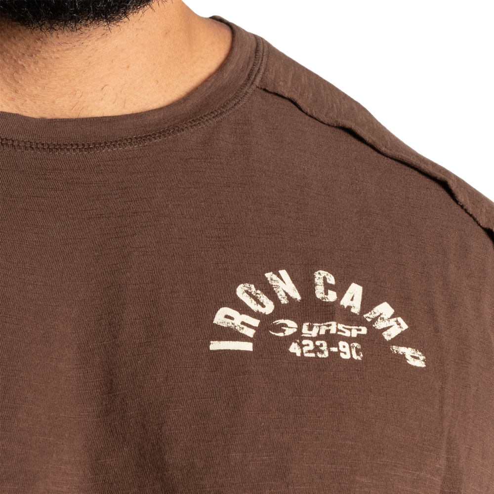 Gasp Throwback LS Tee Timber