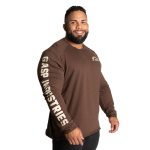 T-shirt Gasp Throwback LS Timber