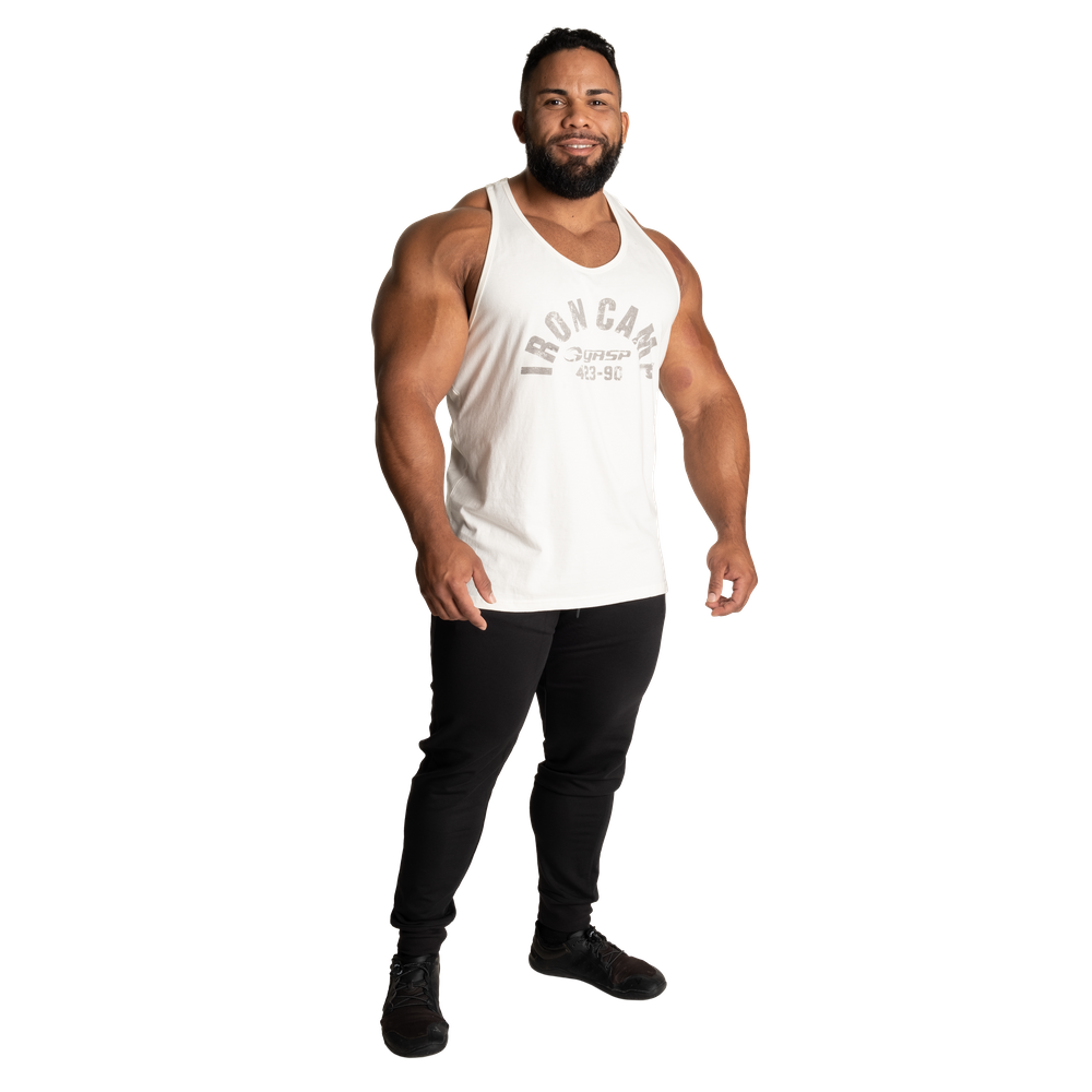 Débardeur rétro Gasp blanc cassé