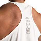 Débardeur rétro Gasp blanc cassé