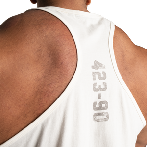 Débardeur rétro Gasp blanc cassé