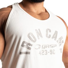 Gasp Throwback Tank Off White