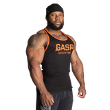 Gasp Ribbed T-Back Black/Flame