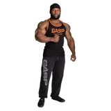 Gasp Ribbed T-Back Black/Flame