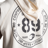 Sweat à capuche thermique Gasp SL blanc cassé