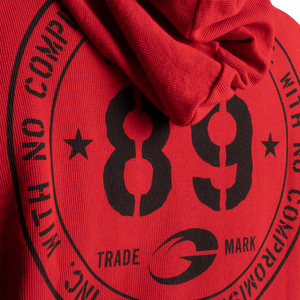 Sweat à capuche thermique Gasp SL rouge chili