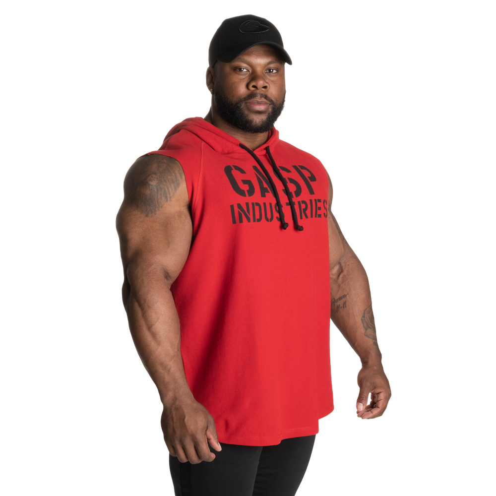 Sweat à capuche thermique Gasp SL rouge chili