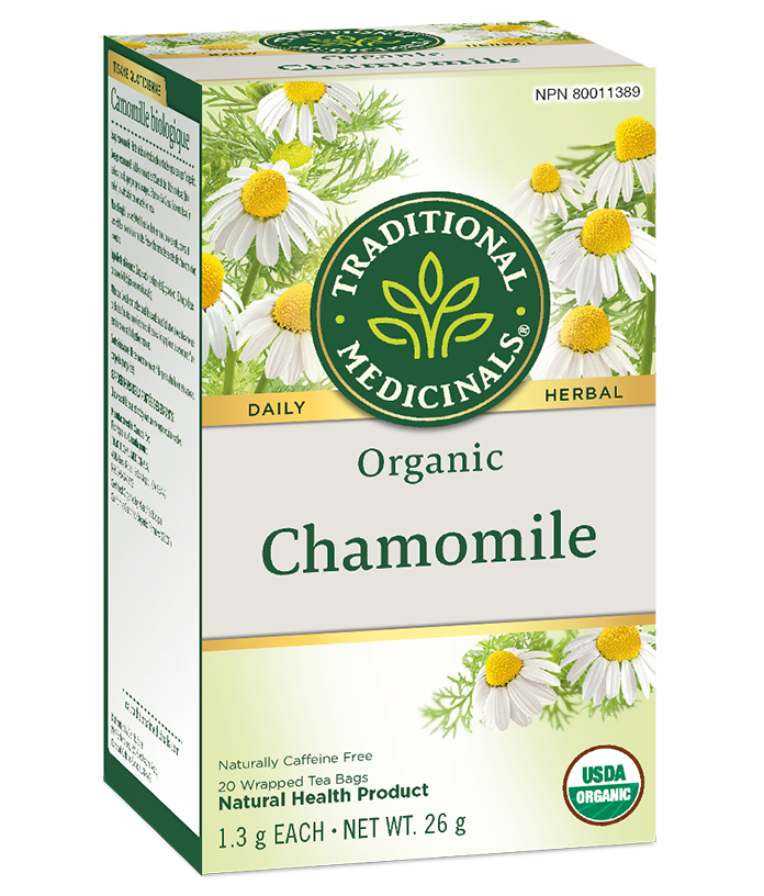 Traditional Medicinals - Chamomile Herbal Tea - 16 tea bags