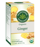 Traditional Medicinals - Ginger Herbal Tea - 16 tea bags