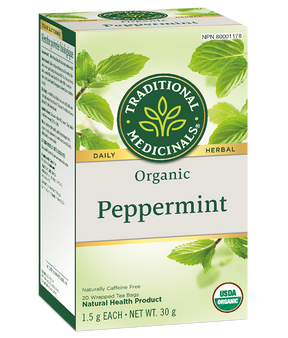 Traditional Medicals - Pepermint Herbal Tea - 20 tea bags