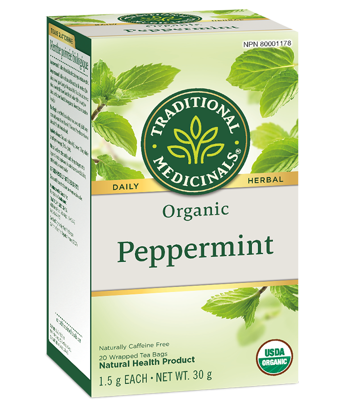 Traditional Medicals - Pepermint Herbal Tea - 20 tea bags