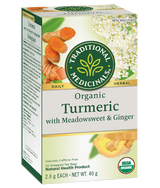 Traditional Medicinals - Turmeric with Meadowsweet & Ginger - 16 tea bags