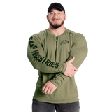 Gasp Throwback LS Tee Washed Green