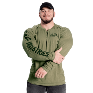 T-shirt Gasp Throwback LS vert délavé