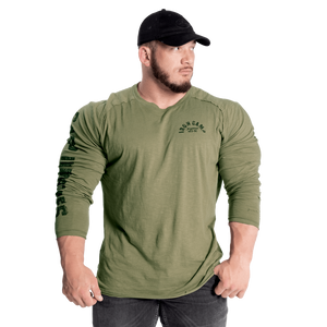 T-shirt Gasp Throwback LS vert délavé