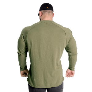 T-shirt Gasp Throwback LS vert délavé