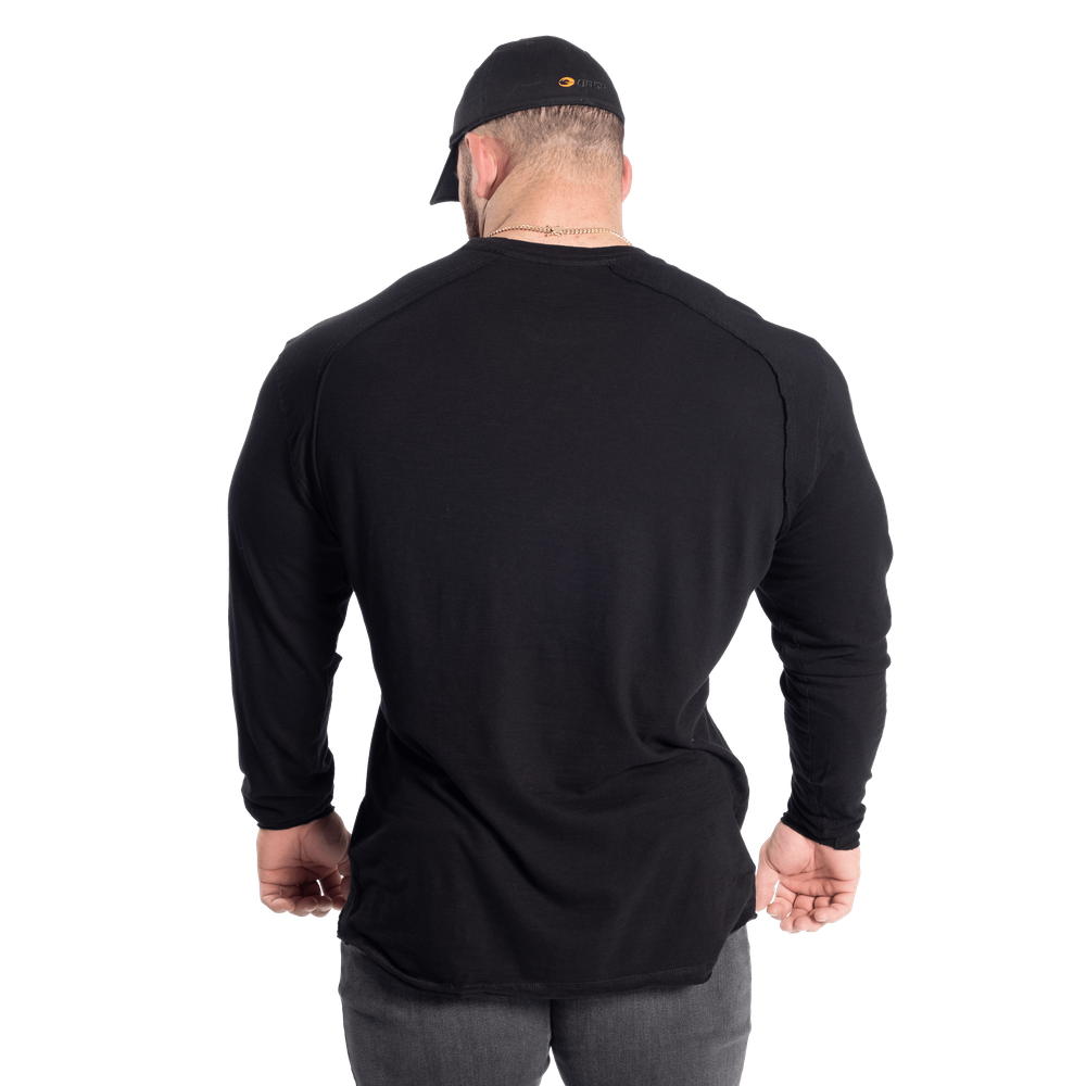 T-shirt Gasp Throwback LS noir