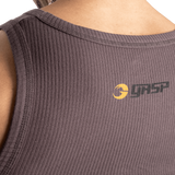 Gasp Original Ribbed Tank Grey