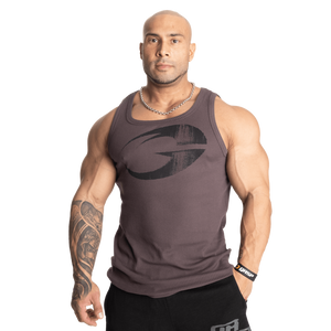 Débardeur côtelé original Gasp gris