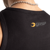 Gasp Original Ribbed Tank Black