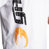 Gasp Iron Tee White