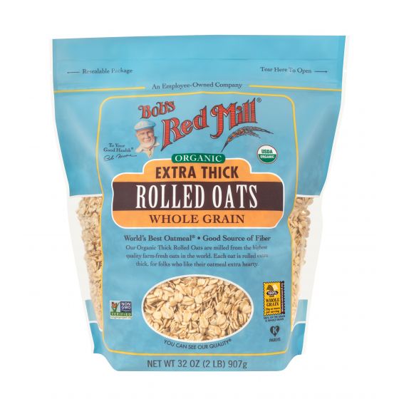 Bob's Red Mill - Organic Extra Thick Rolled Oats - 907g