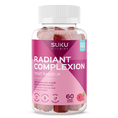 Vitamines SUKU - Teint éclatant - 60 gommes