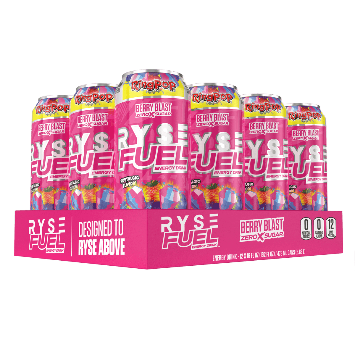 Ryse Supps - Fuel Energy Drink - Pak 12