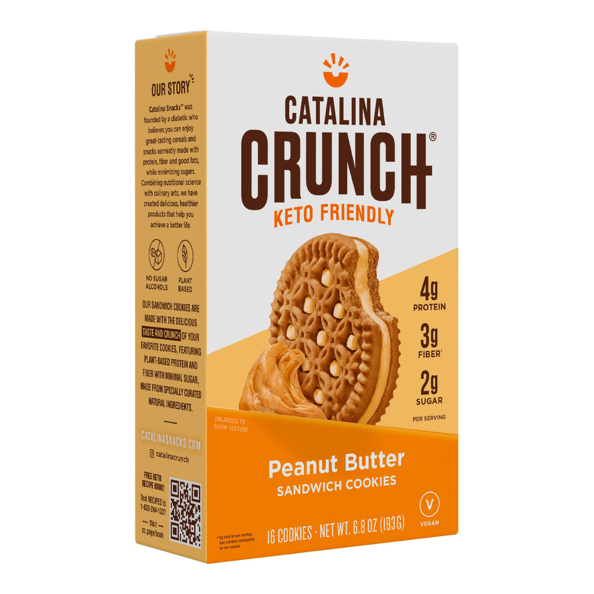 Catalina Crunch - Keto Friendly Sandwich Cookie - 193g