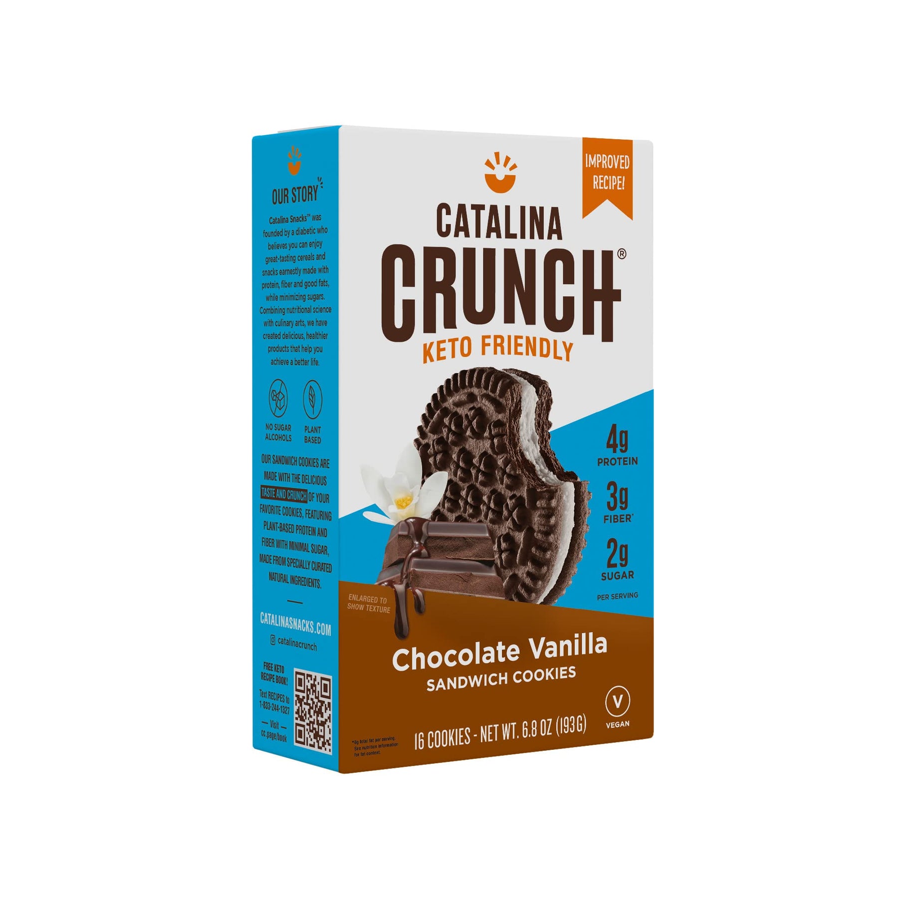 Catalina Crunch - Keto Friendly Sandwich Cookie - 193g