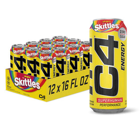 Cellucor - C4 Carbonated Energy Drink 12x473ml - Skittles