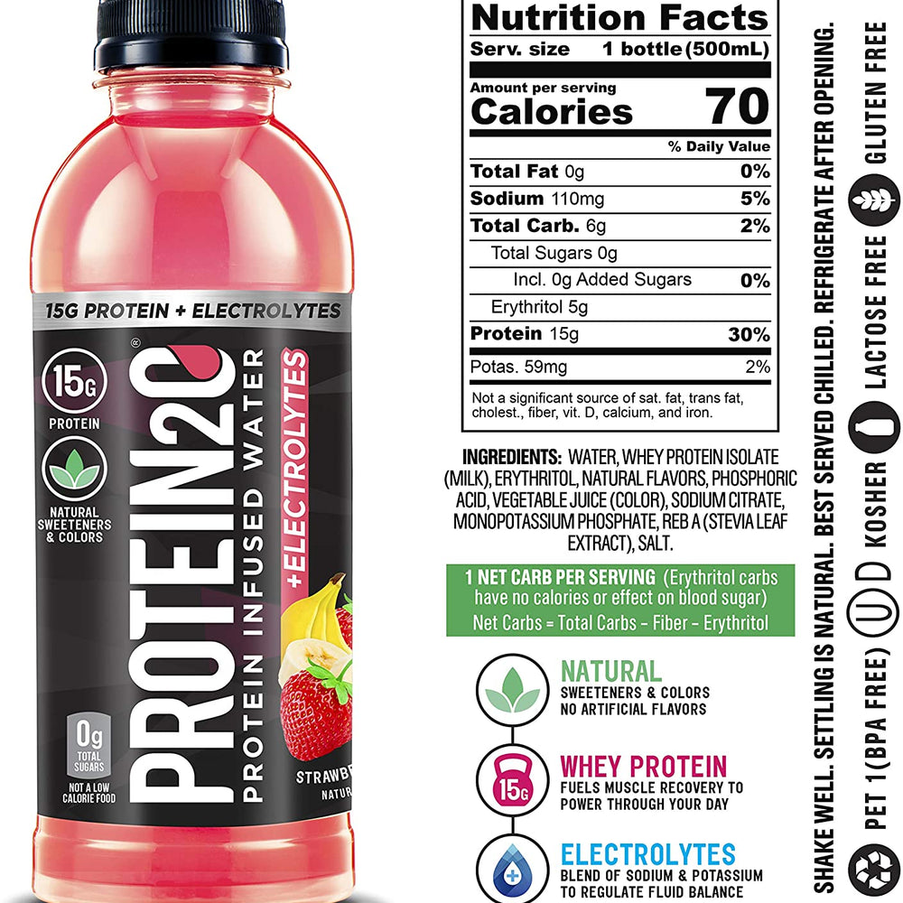 Protein2o - Whey Protein Infused Water - 500ml
