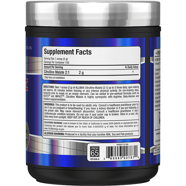 Allmax Citrulline Malate 2:1 300g