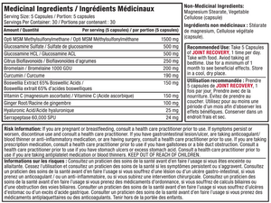 Alora Naturals - Joint Recovery Extra Strength - 150 Vcaps