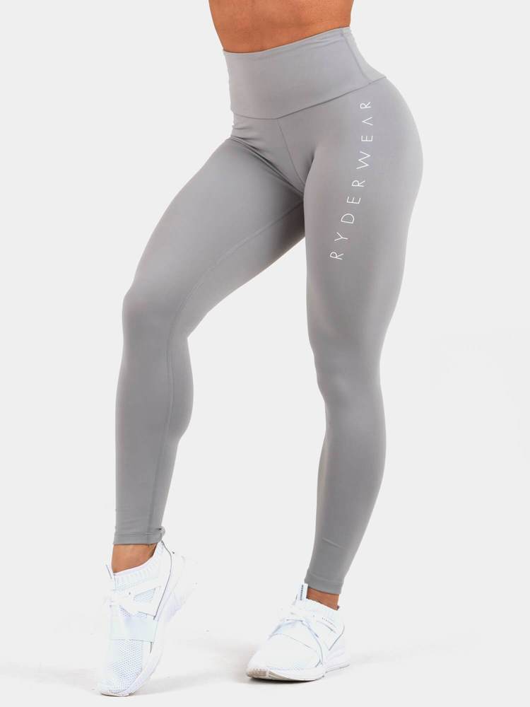 Ryderwear Staples Scrunch Bum Leggings Grey