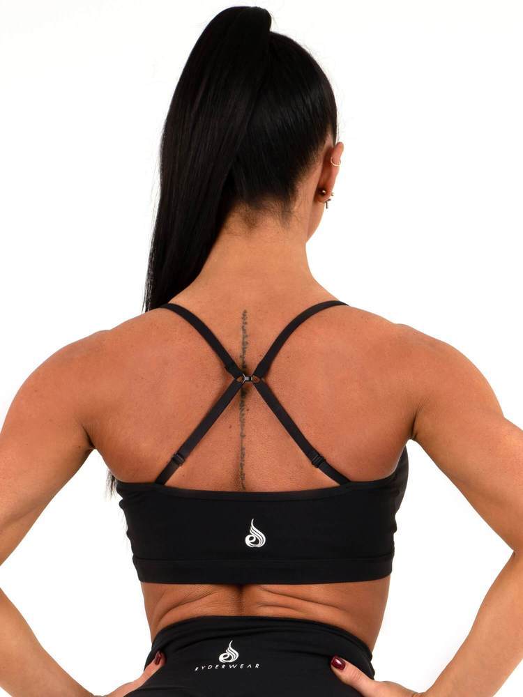 Soutien-gorge de sport Ryderwear Staples noir