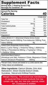 Wanted1 ALLIN1 - Complete EAA's Formula + Electrolytes - 30 serving