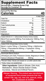 Wanted1 ALLIN1 - Complete EAA's Formula + Electrolytes - 30 serving