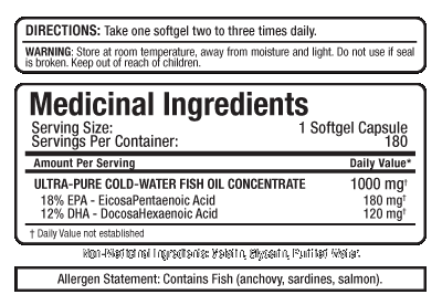 Allmax Nutrition Omega3 180 gels