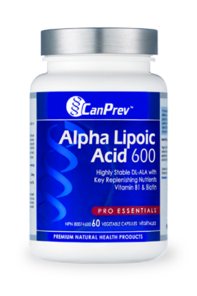 CanPrev - Alpha Lipoic Acid - 600mg