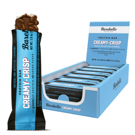 Barebells protein bar creamy crisp box 12
