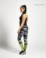 BetterBodies Camo Long Tights Grey Camo