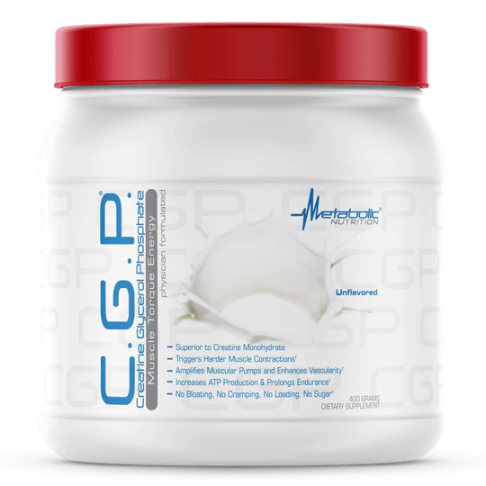 Metabolic Nutrition - C.G.P. Creatine Glycerol Phosphate - 400g