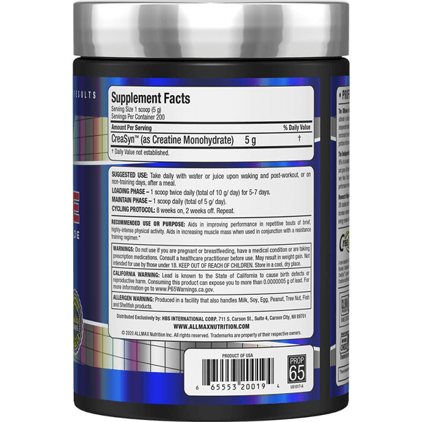 Allmax Creatine Monohydrate 1000g