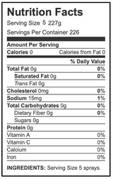 Parkay - 0 Calories Buttery Spray - 226g