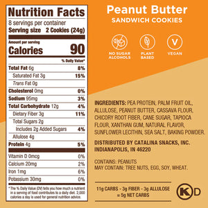 Catalina Crunch - Keto Friendly Sandwich Cookie - 193g
