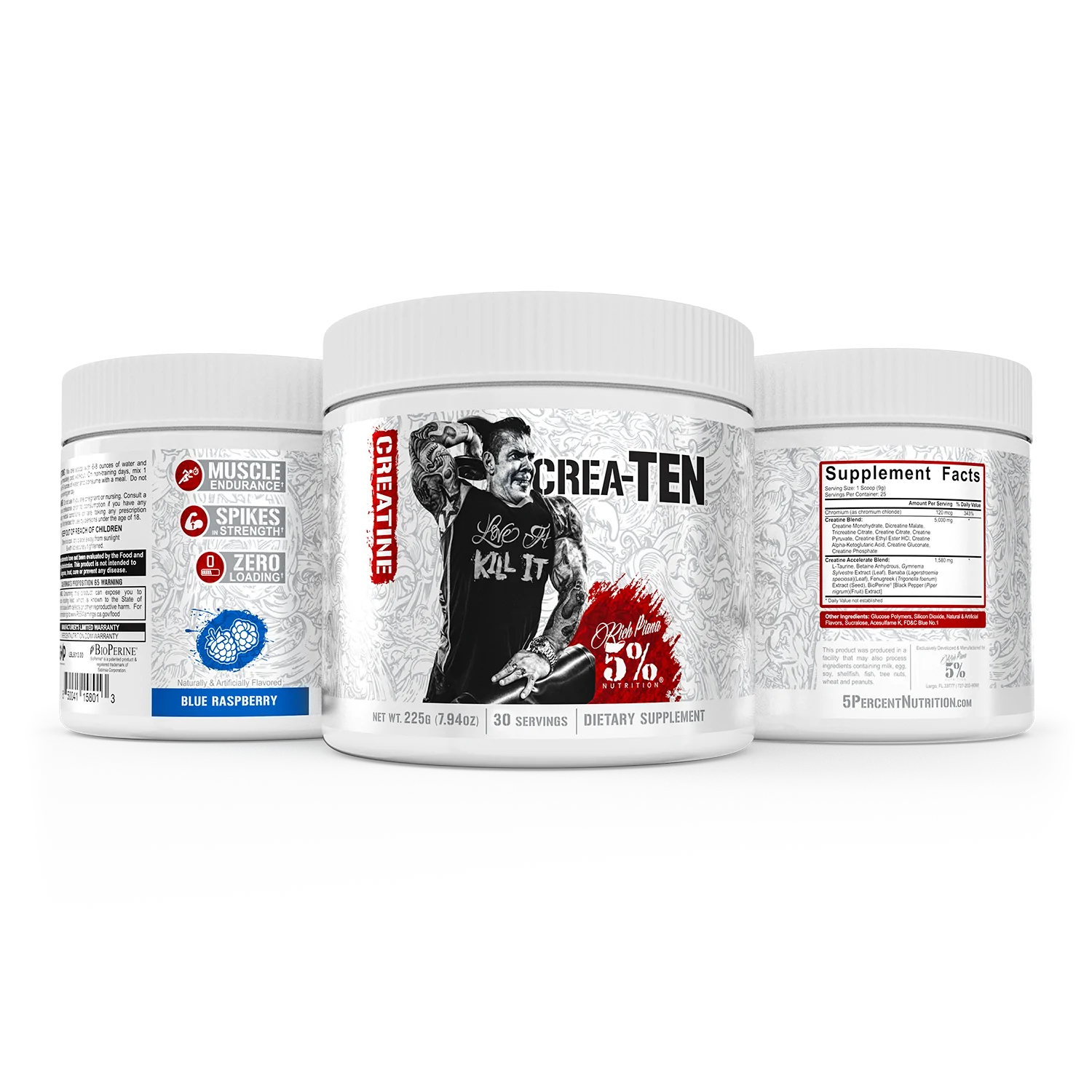 5% Nutrition Crea-Ten 30 serving