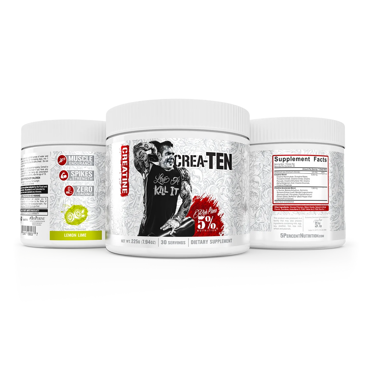 5% Nutrition Crea-Ten 30 serving